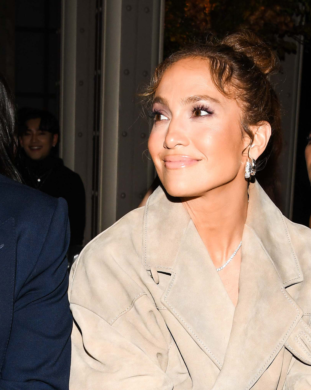 Jennifer Lopez at the COACH Spring 2024 Ready To Wear runway show during NYFW, 2023