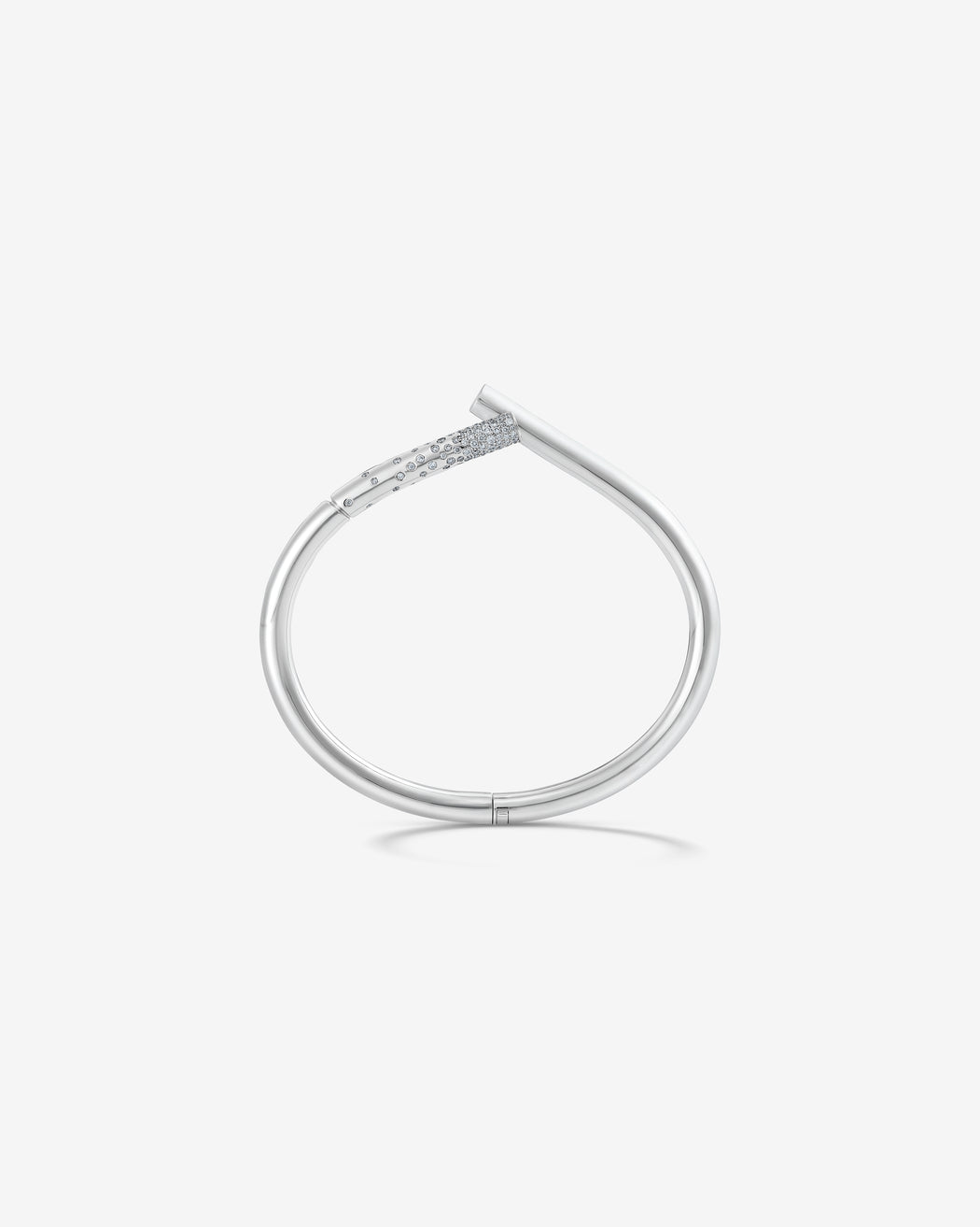 Oera bracelet 18k Fairmined white gold and diamonds, Tabayer ethical fine jewelry