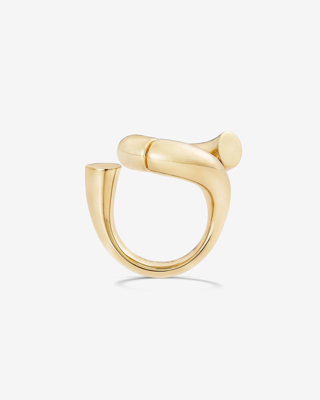 Oera ring 18k Fairmined yellow gold, Tabayer ethical fine jewelry