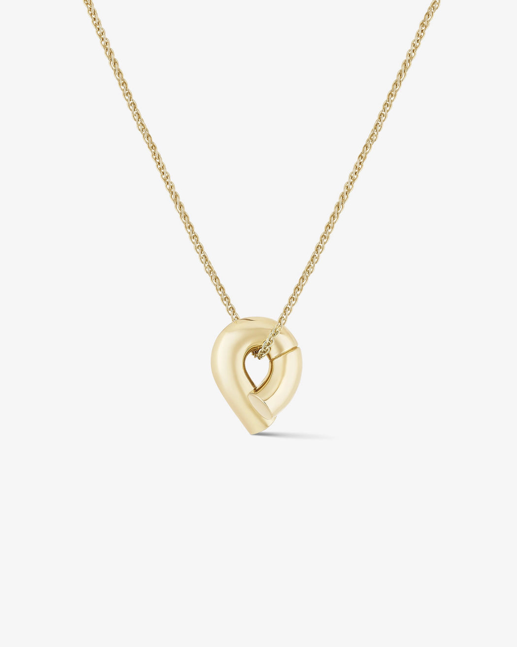 Oera pendant 18k Fairmined yellow gold, Tabayer ethical fine jewelry