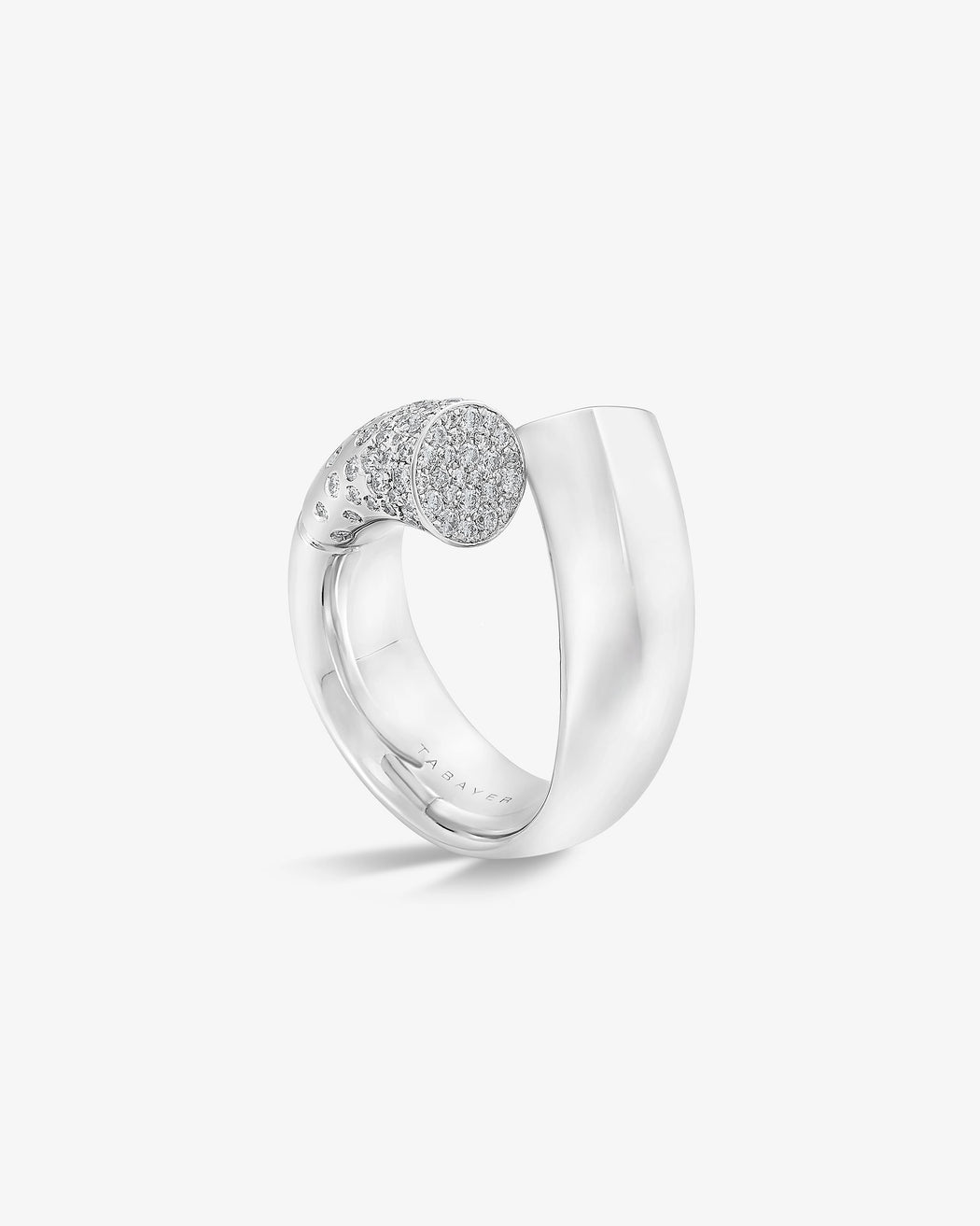 Oera Diamond Pave Large Statement Ring