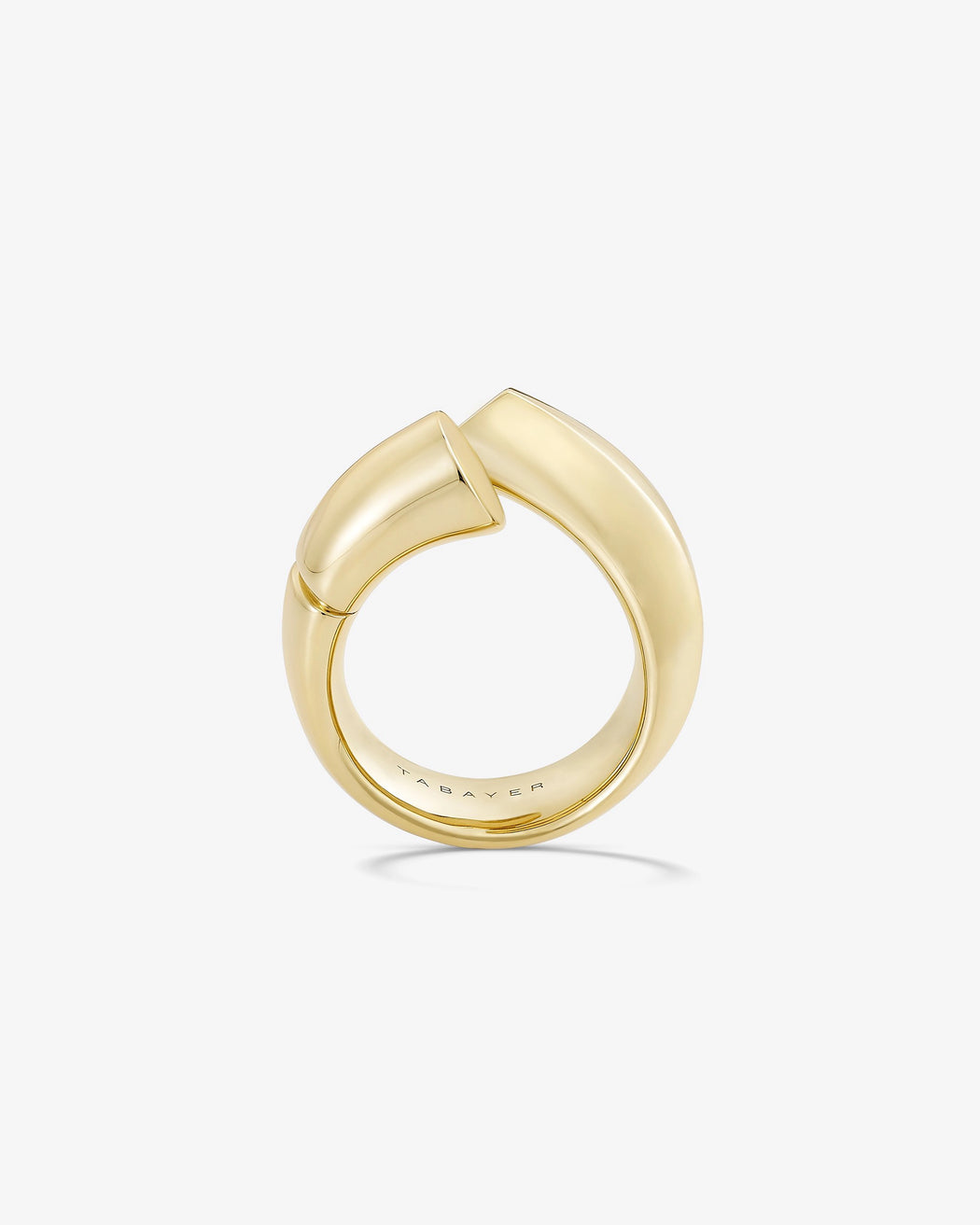 Oera Large Handmade Gold Ring