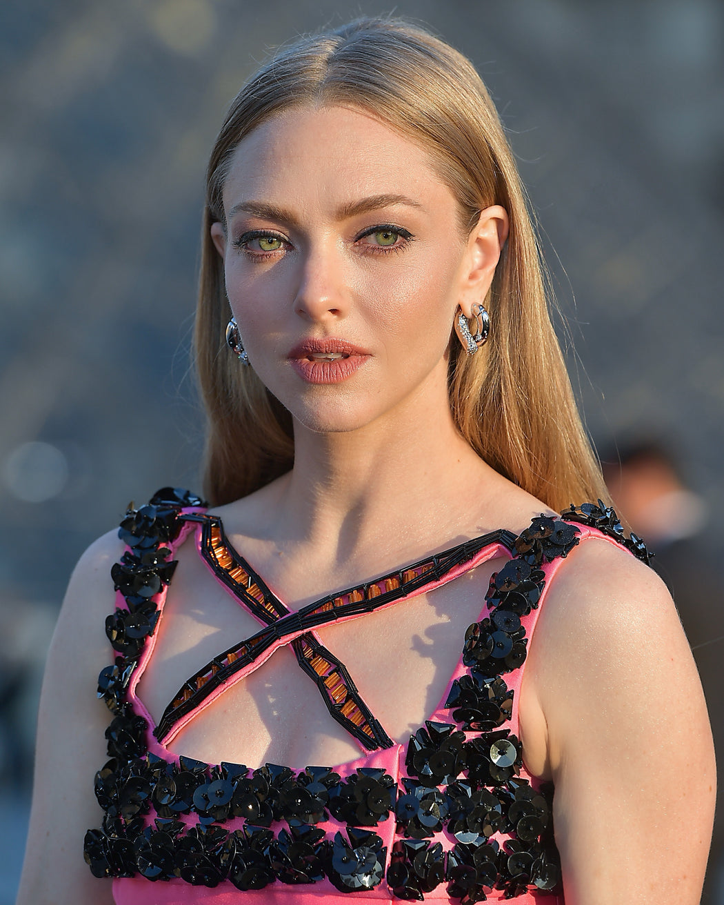 Amanda Seyfried at the Lancome X Louvre Event