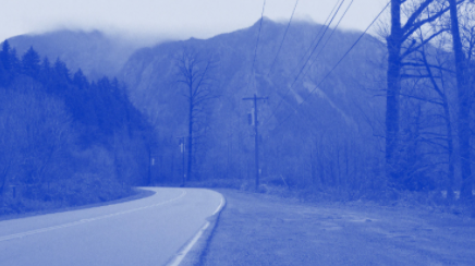 Reinig Road, Washington, featured in Twin Peaks, Photographed by a local resident, Charles.