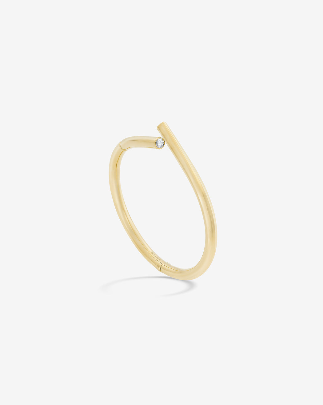 Oera bracelet 18k Fairmined yellow gold and diamond, Tabayer ethical fine jewelry