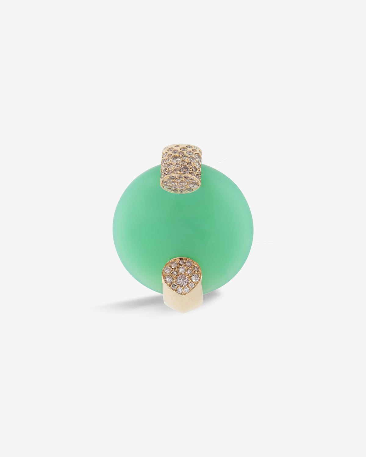 Signet Stone Earring