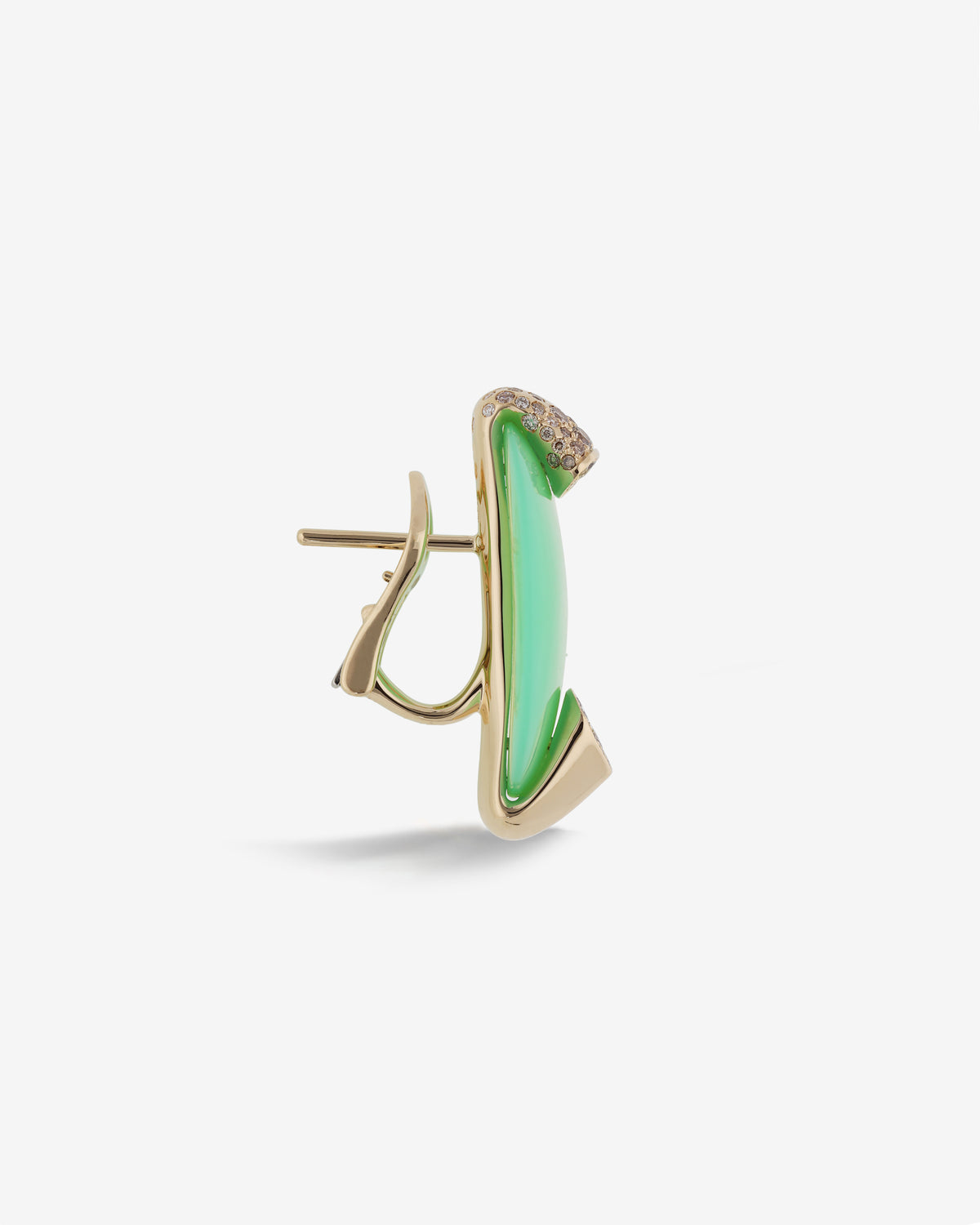 Signet Stone Earring