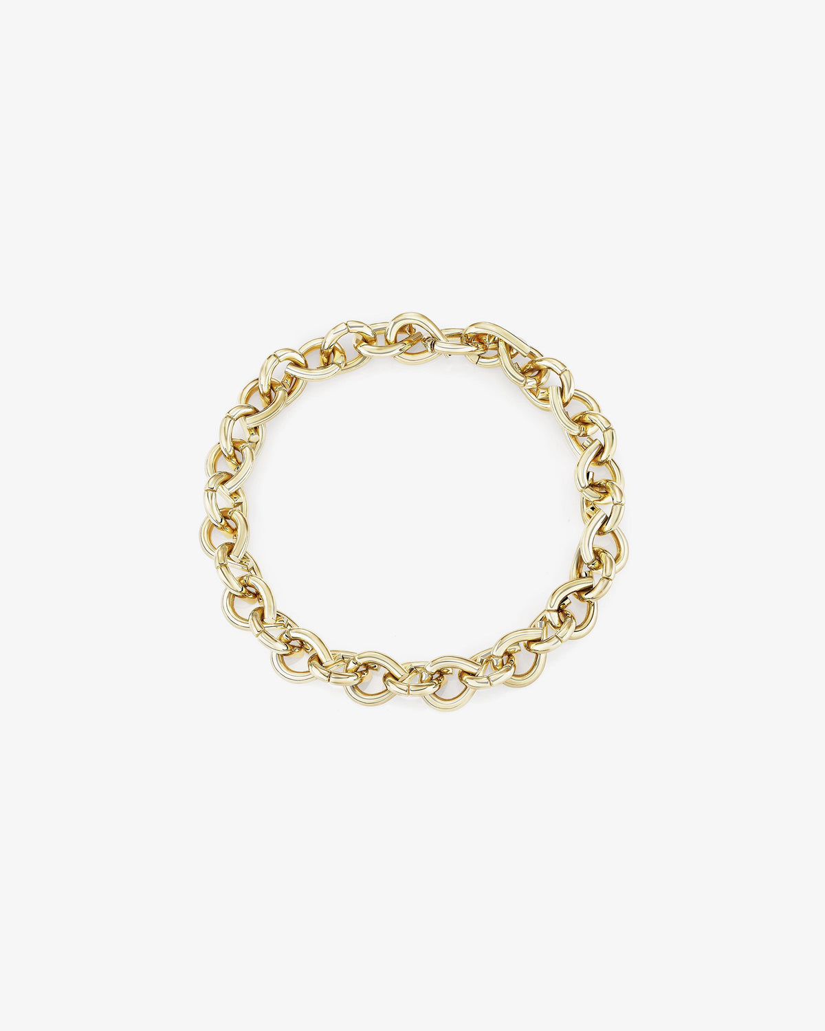 Link Necklace 18k Fairmined yellow gold, Tabayer ethical fine jewelry