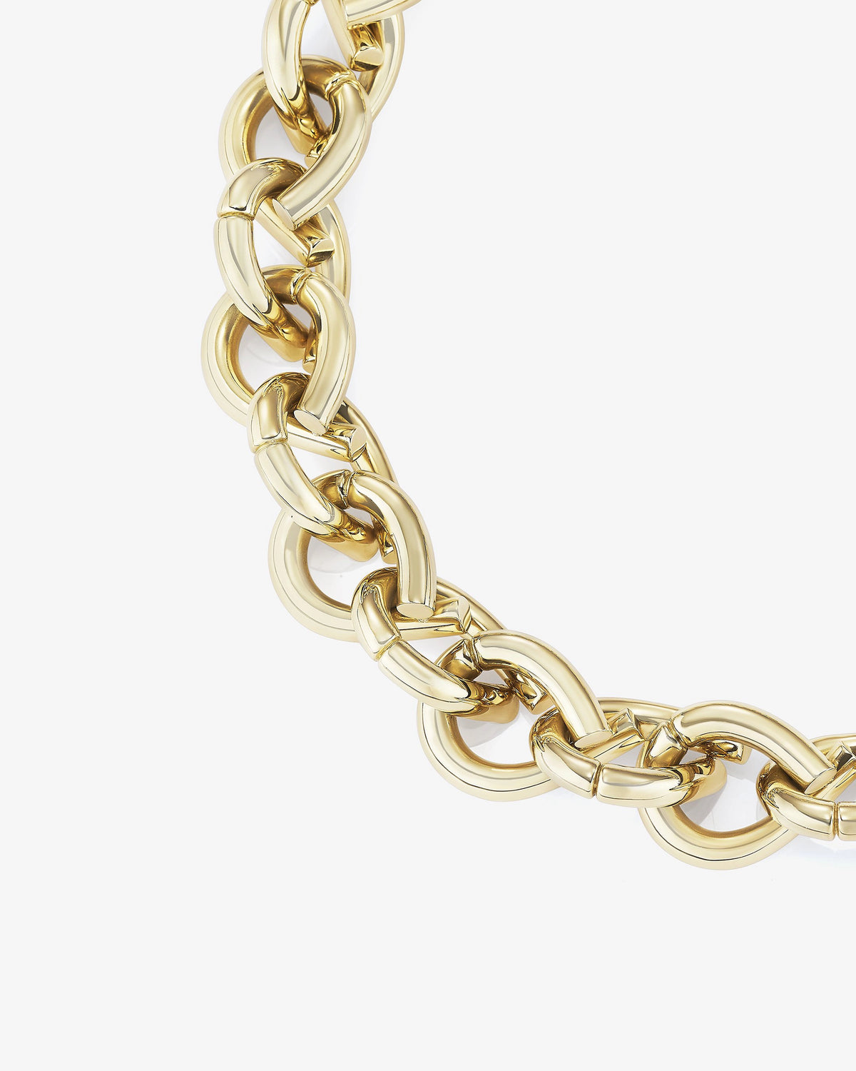 Link Necklace 18k Fairmined yellow gold, Tabayer ethical fine jewelry