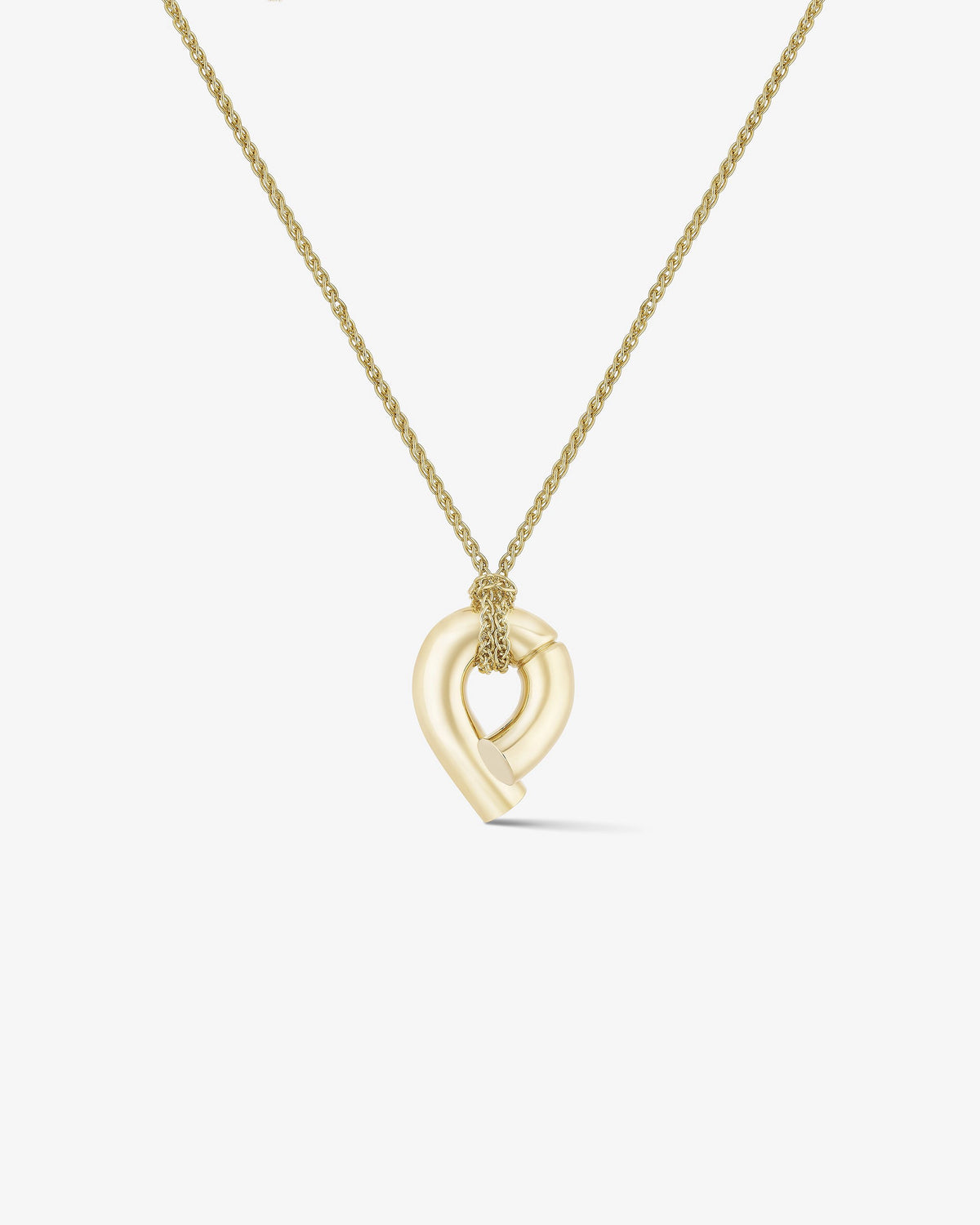 Medium Oera Pendant 18k Fairmined yellow gold, Tabayer ethical fine jewelry