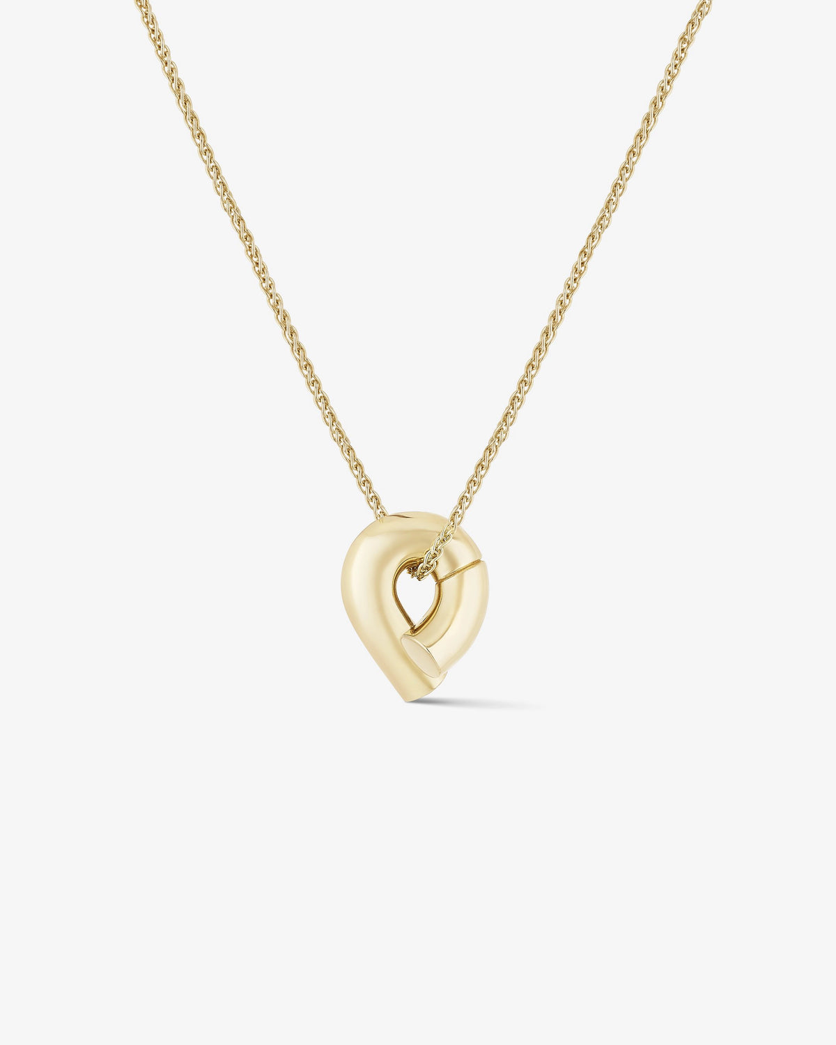 Small Oera Pendant 18k Fairmined yellow gold, Tabayer ethical fine jewelry