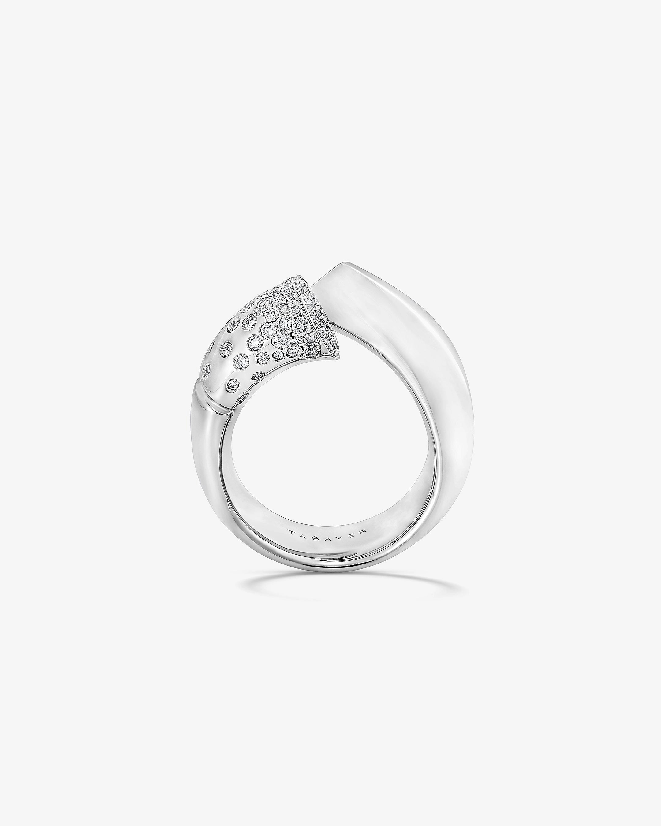 Oera Diamond Pave Large Statement Ring
