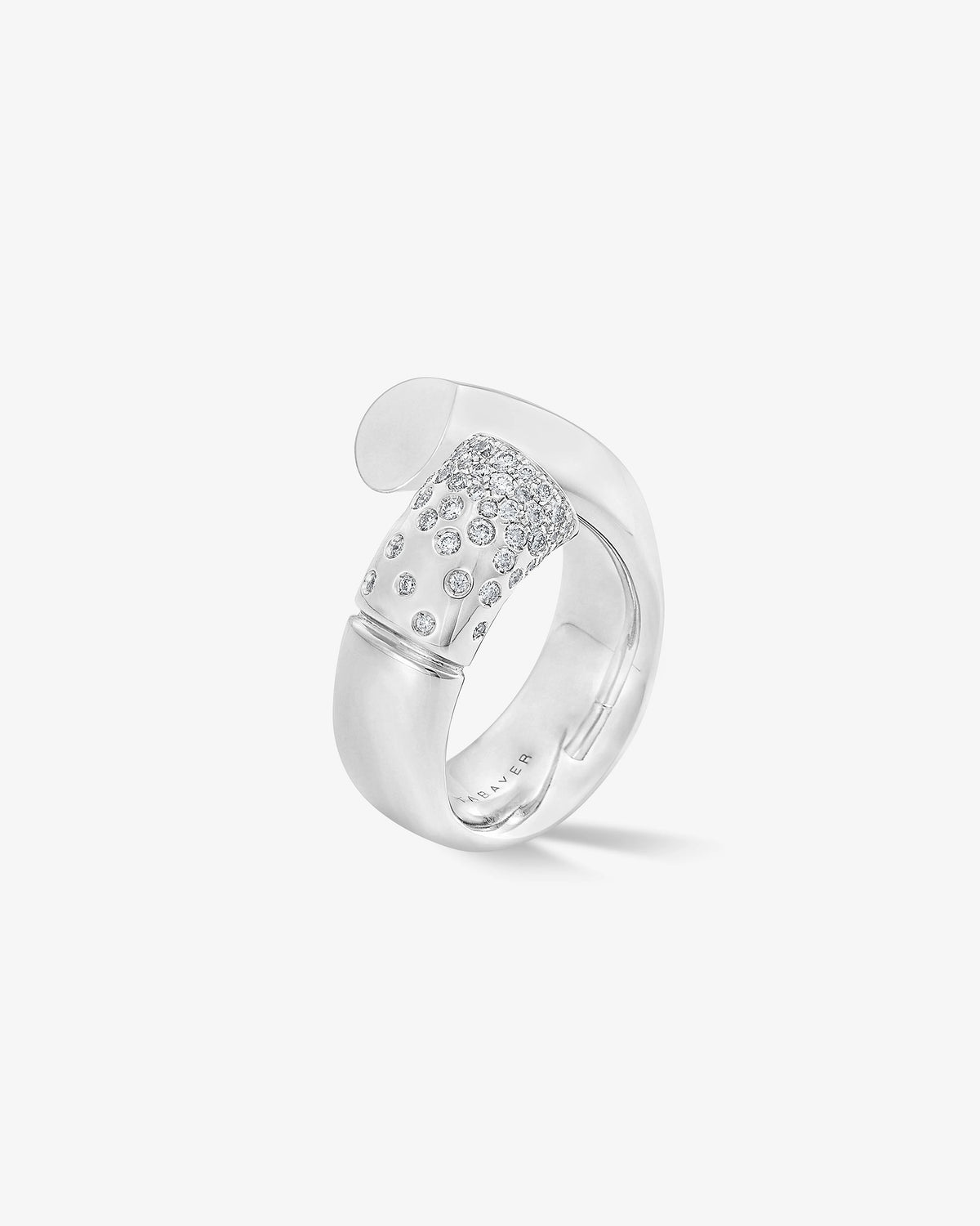 Oera Diamond Pave Large Statement Ring