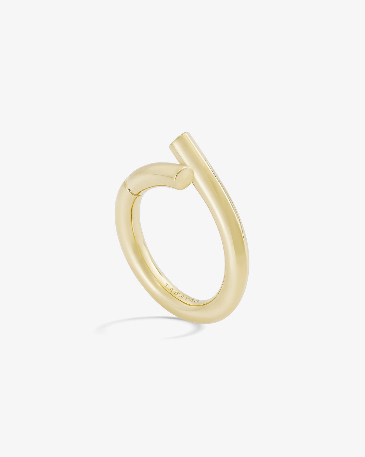 Oera 18K Yellow Gold Coil Ring