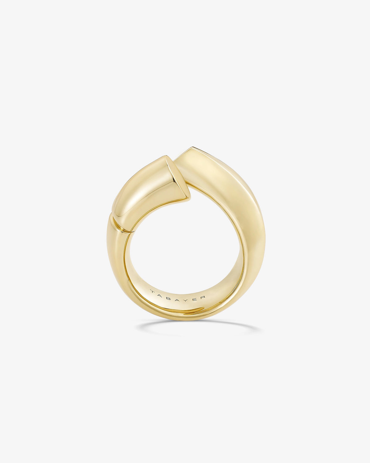 Oera Large Handmade Gold Ring