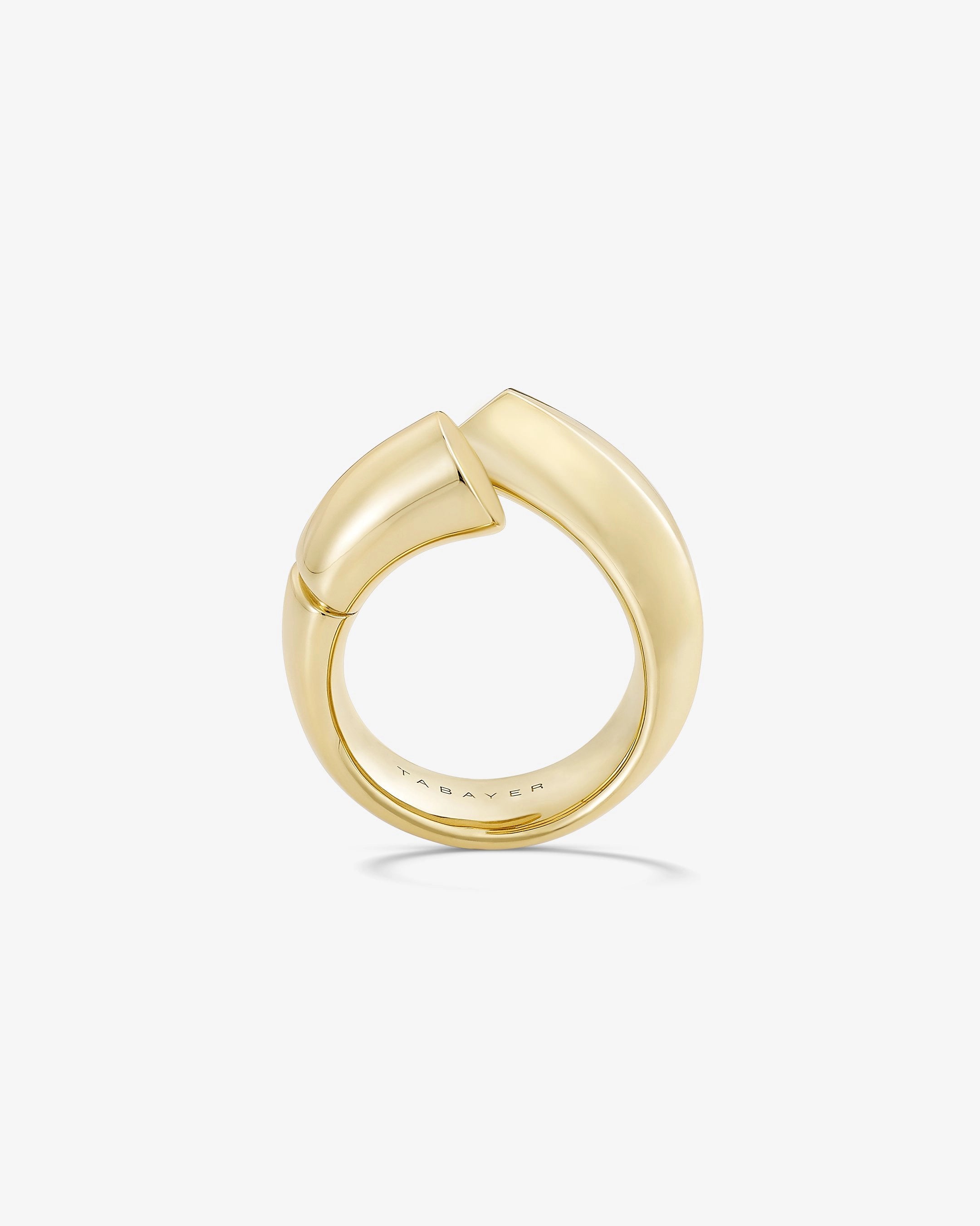 Oera Large Handmade Gold Ring