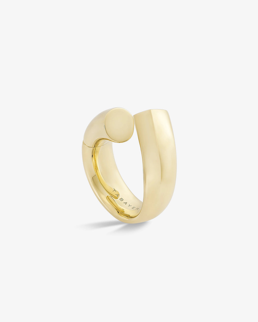 Oera Large Handmade Gold Ring