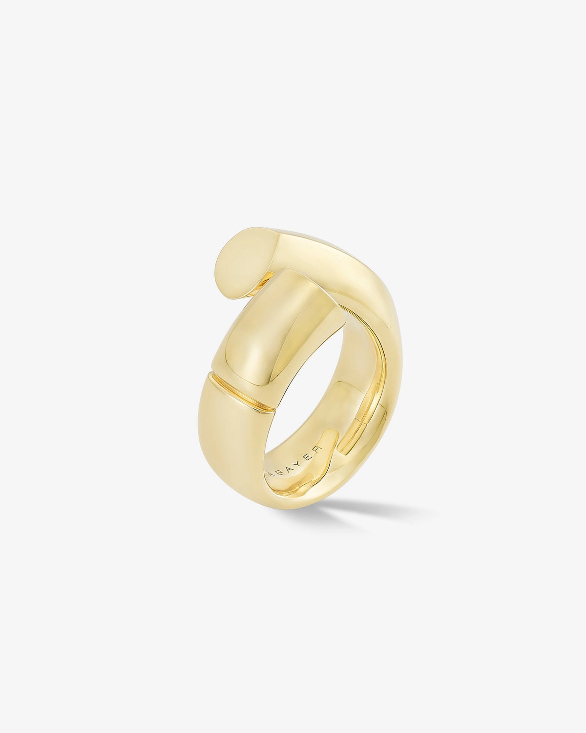 Oera Large Handmade Gold Ring