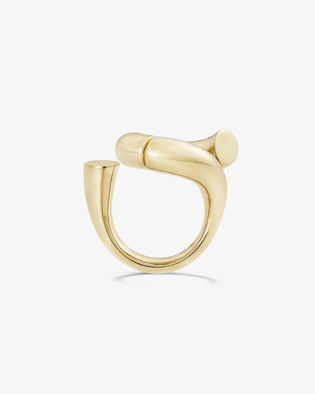 Oera Thick Gold Loop Ring