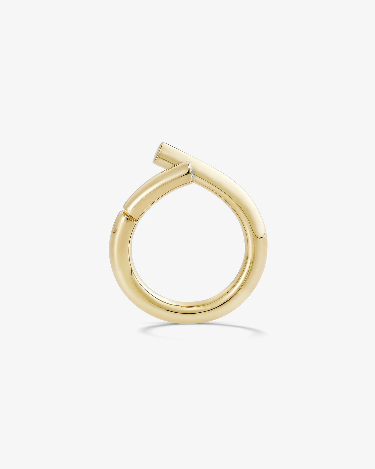 Oera 18K Gold Ring with Brown Diamond
