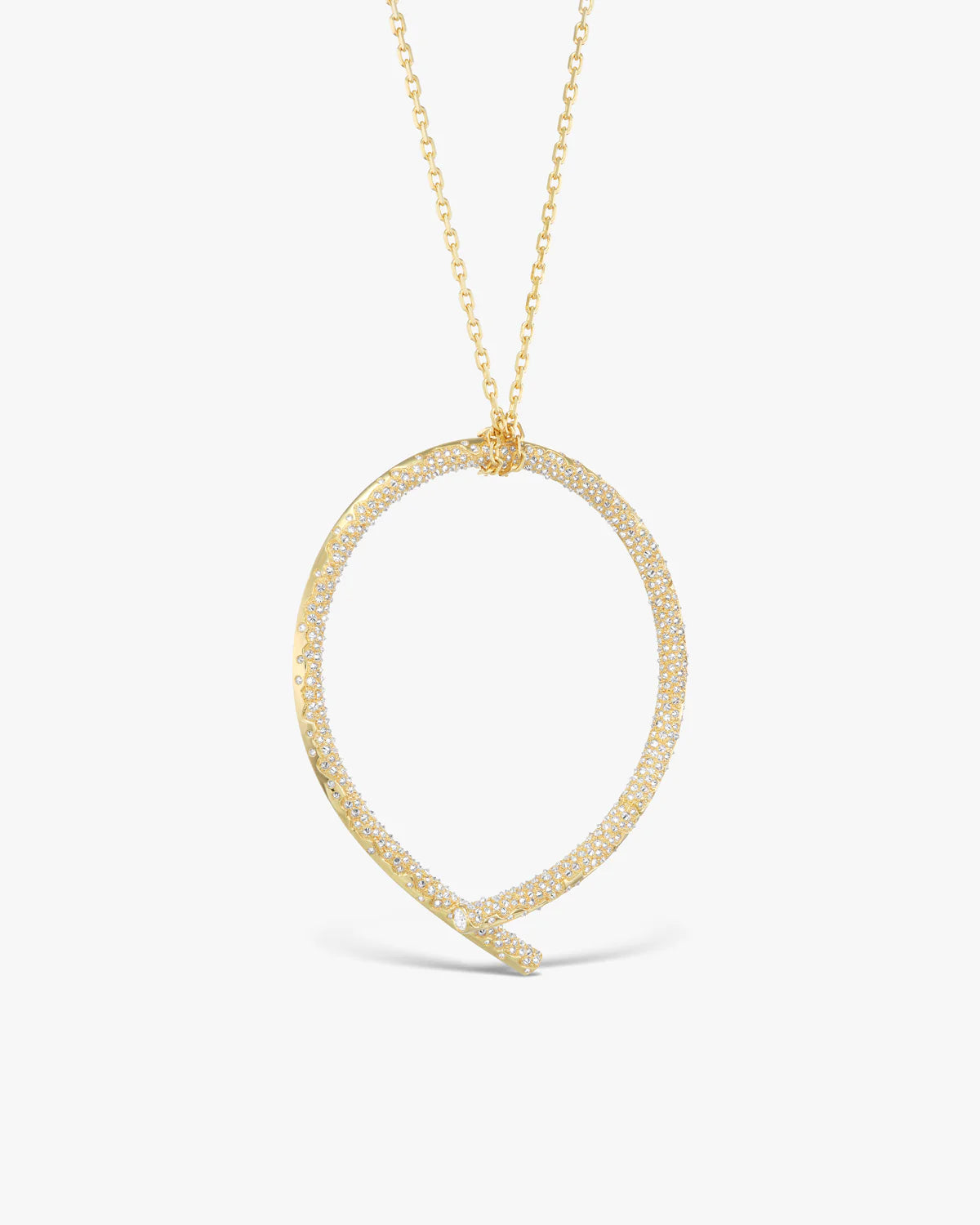 Oera necklace 18k Fairmined yellow gold and diamonds, Tabayer ethical fine jewelry